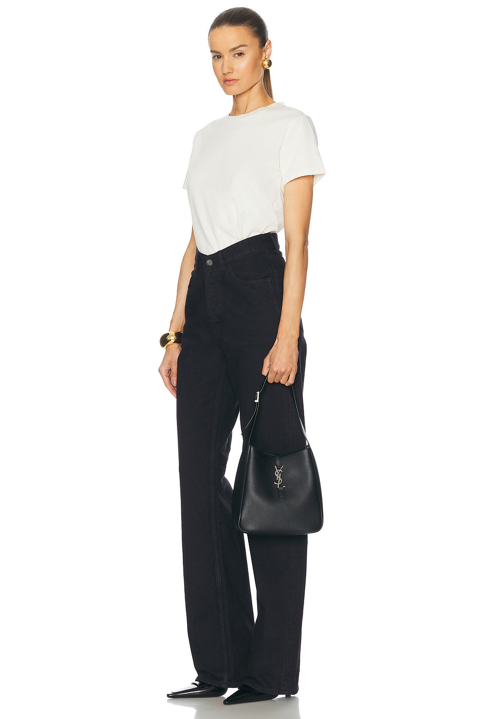 Large Le 5 A 7 Supple Hobo Bag