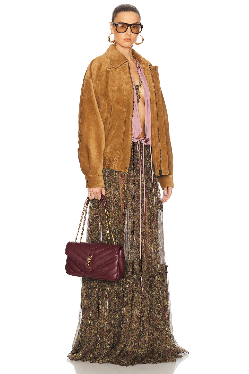 Medium Loulou Chain Bag