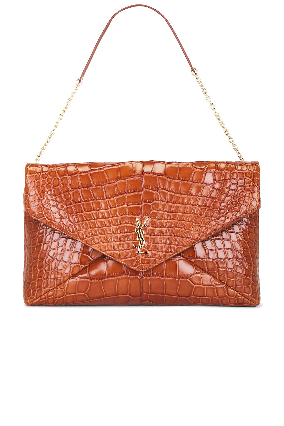 XXL Alligator Envelope On Chain Bag