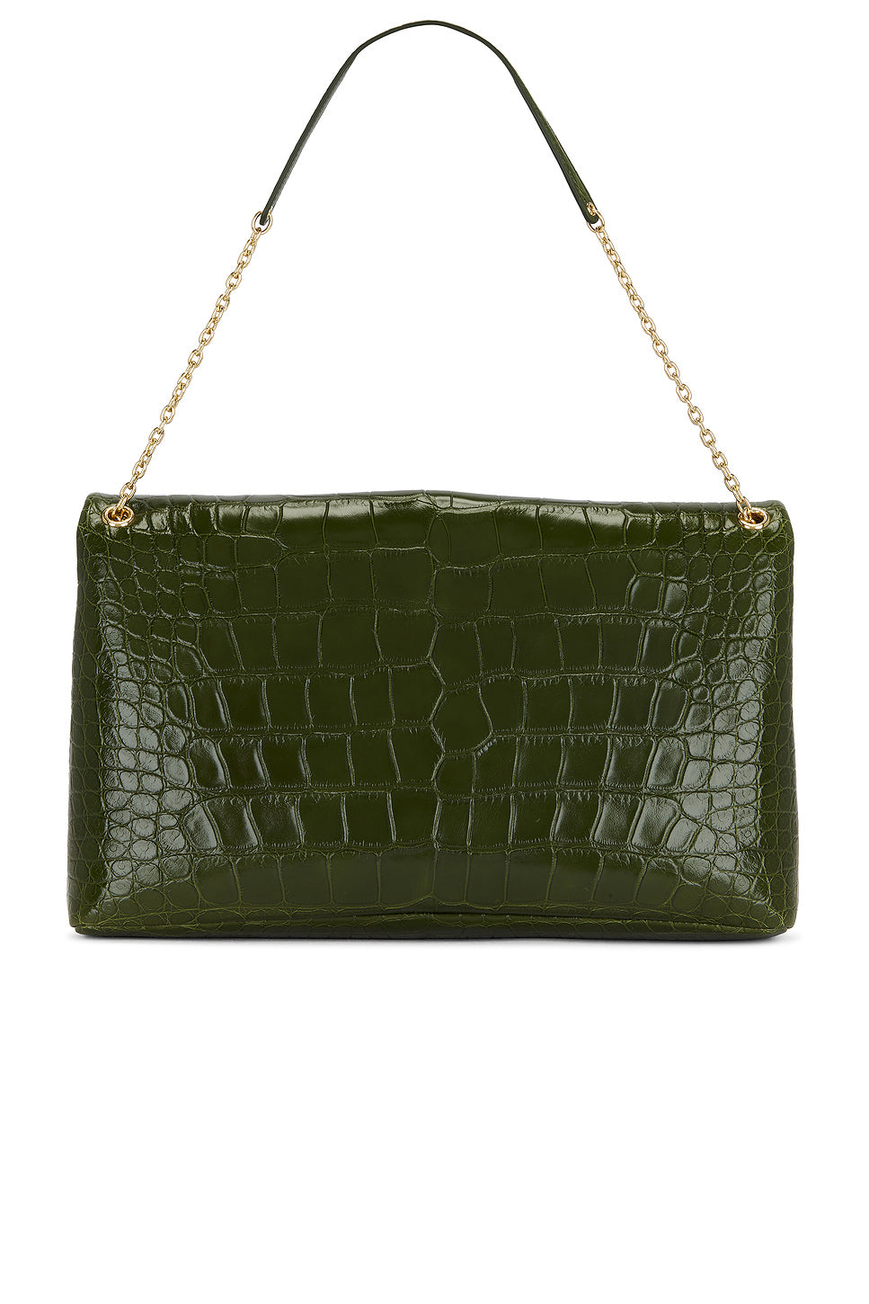 XXL Alligator Envelope On Chain Bag