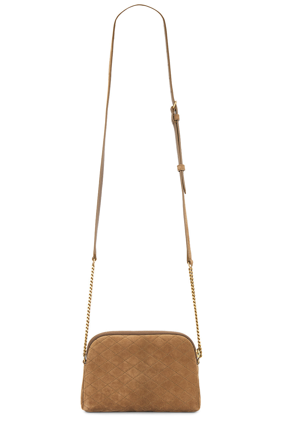 Zipped Pouch With Chain