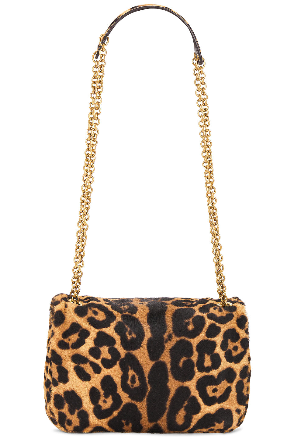 Mini Jamie 4.3 Chain Bag in Manto Naturale & Dark Brown