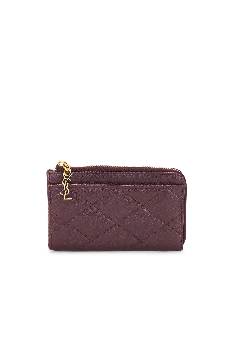 Grain De Poudre Matelasse Zipped Card Case