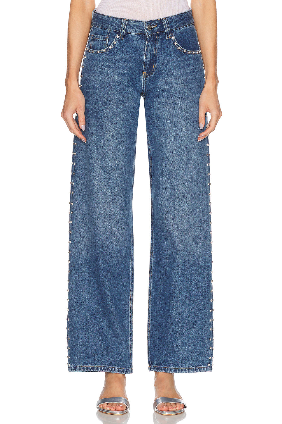 Updo Straight Leg Jeans