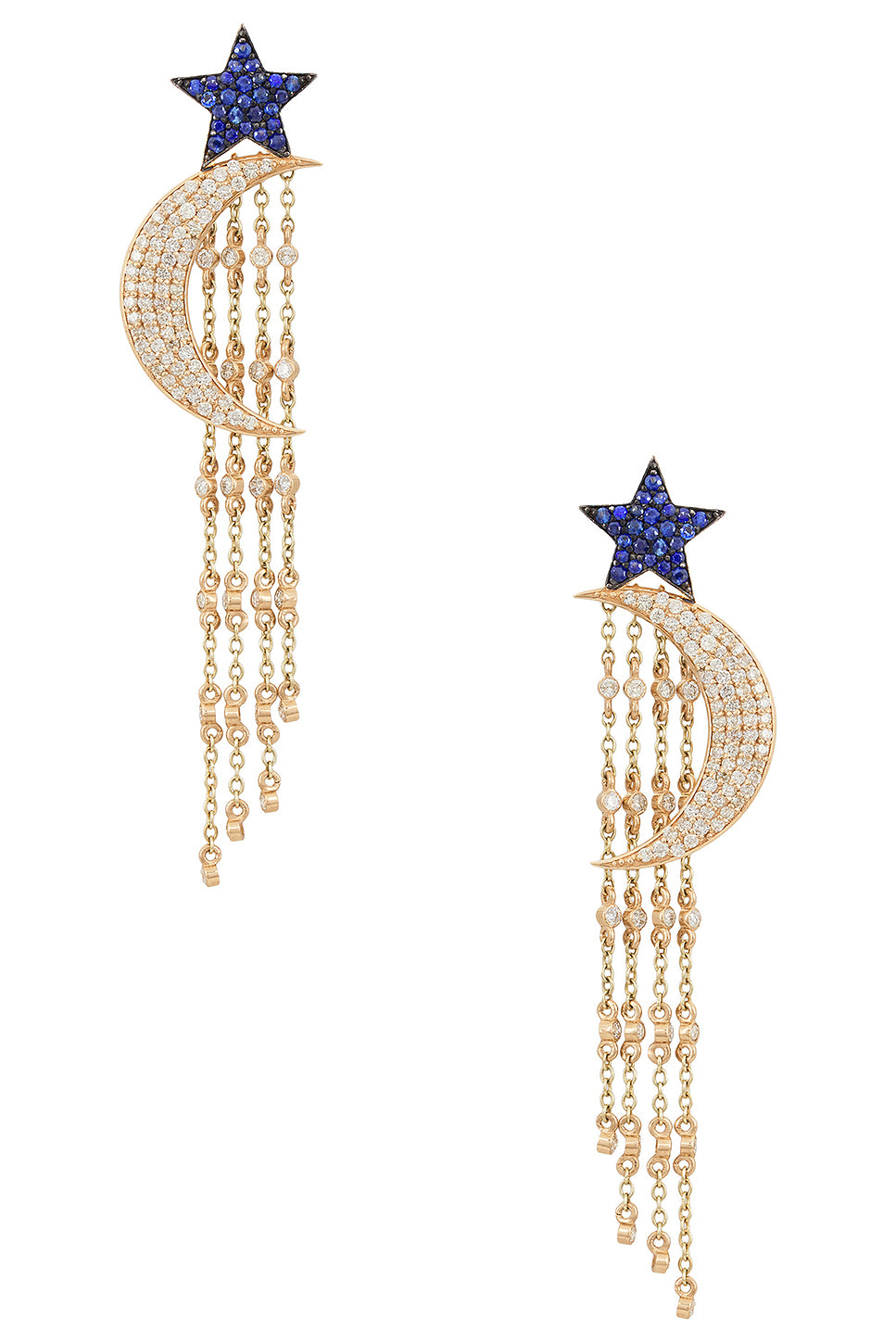 Star Moon Earring