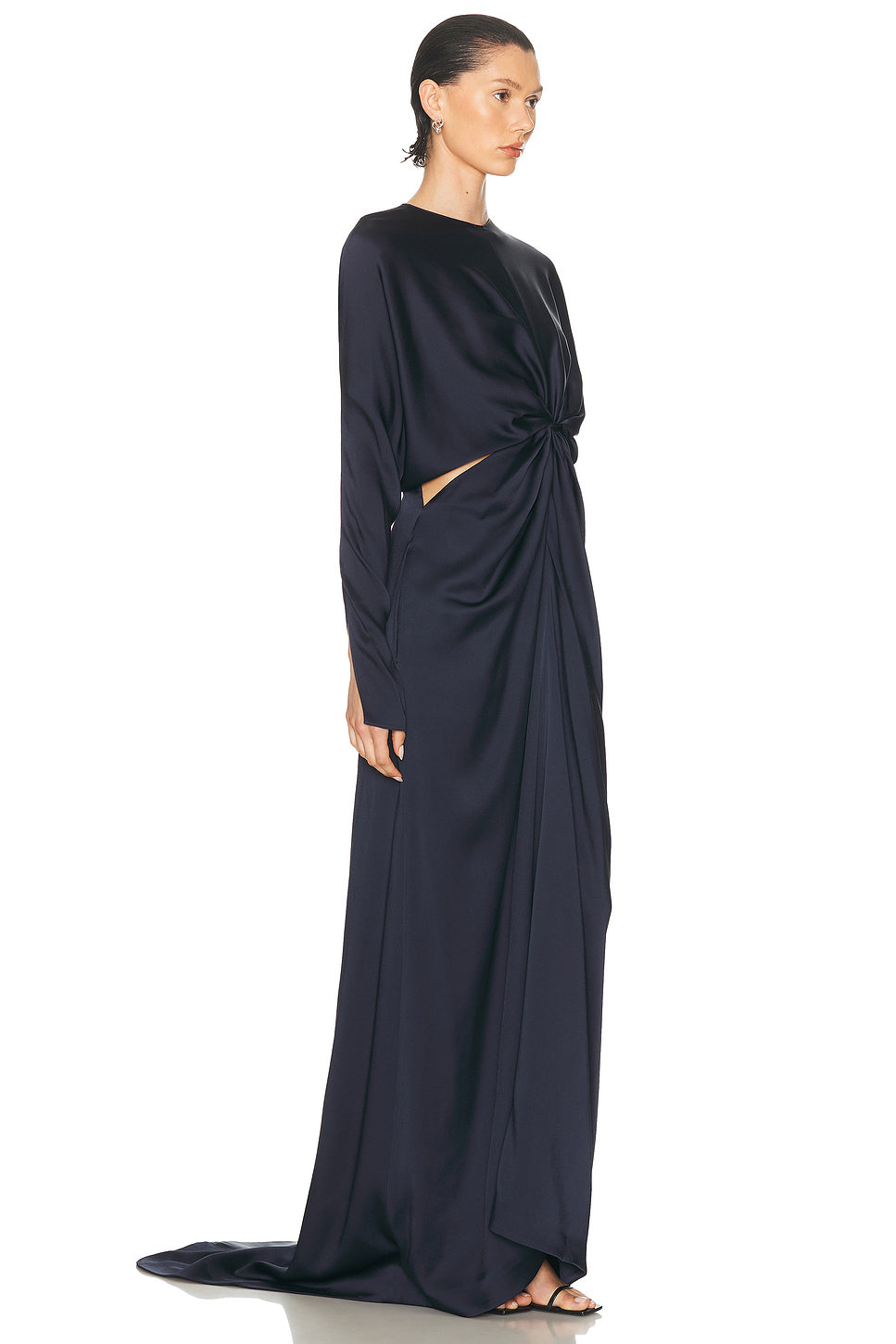 Satin Twist Gown