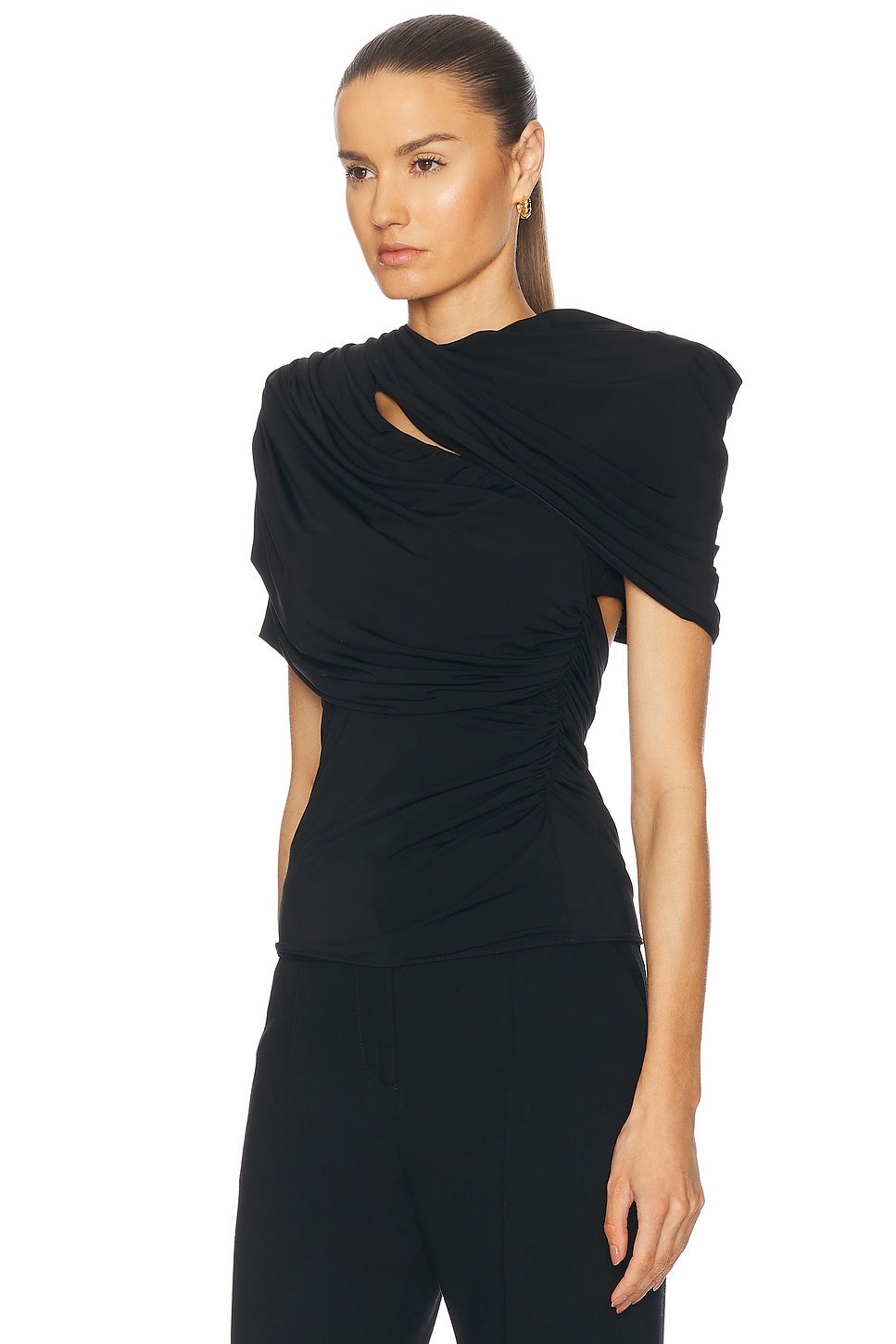 Draped Cape Top