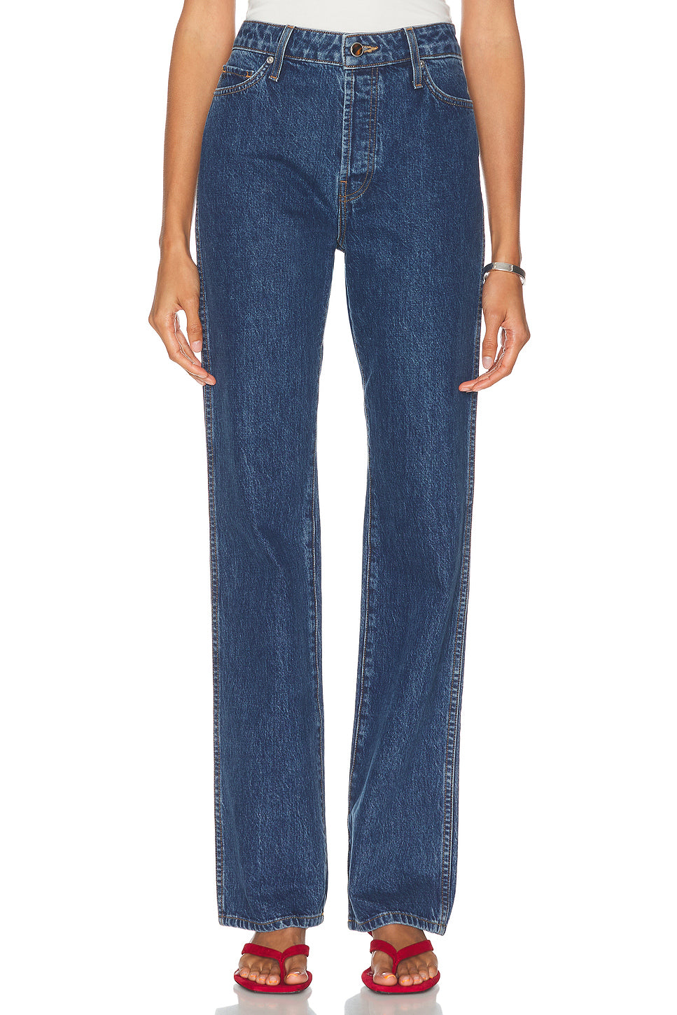 The Perfect Slim Straight Leg