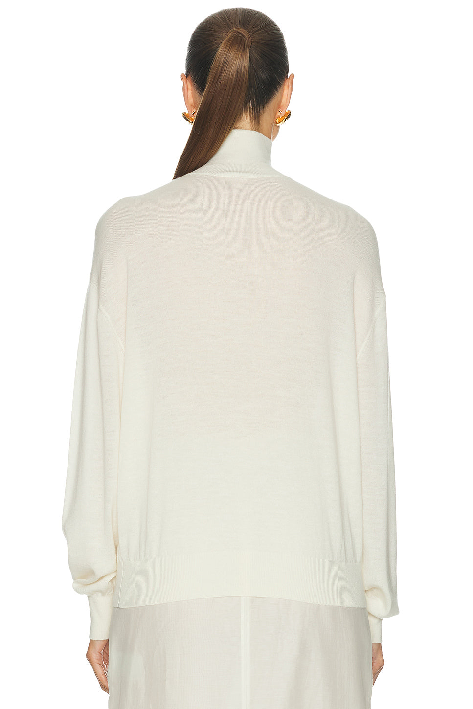 Relaxed Cashmere Turtleneck Sweater
