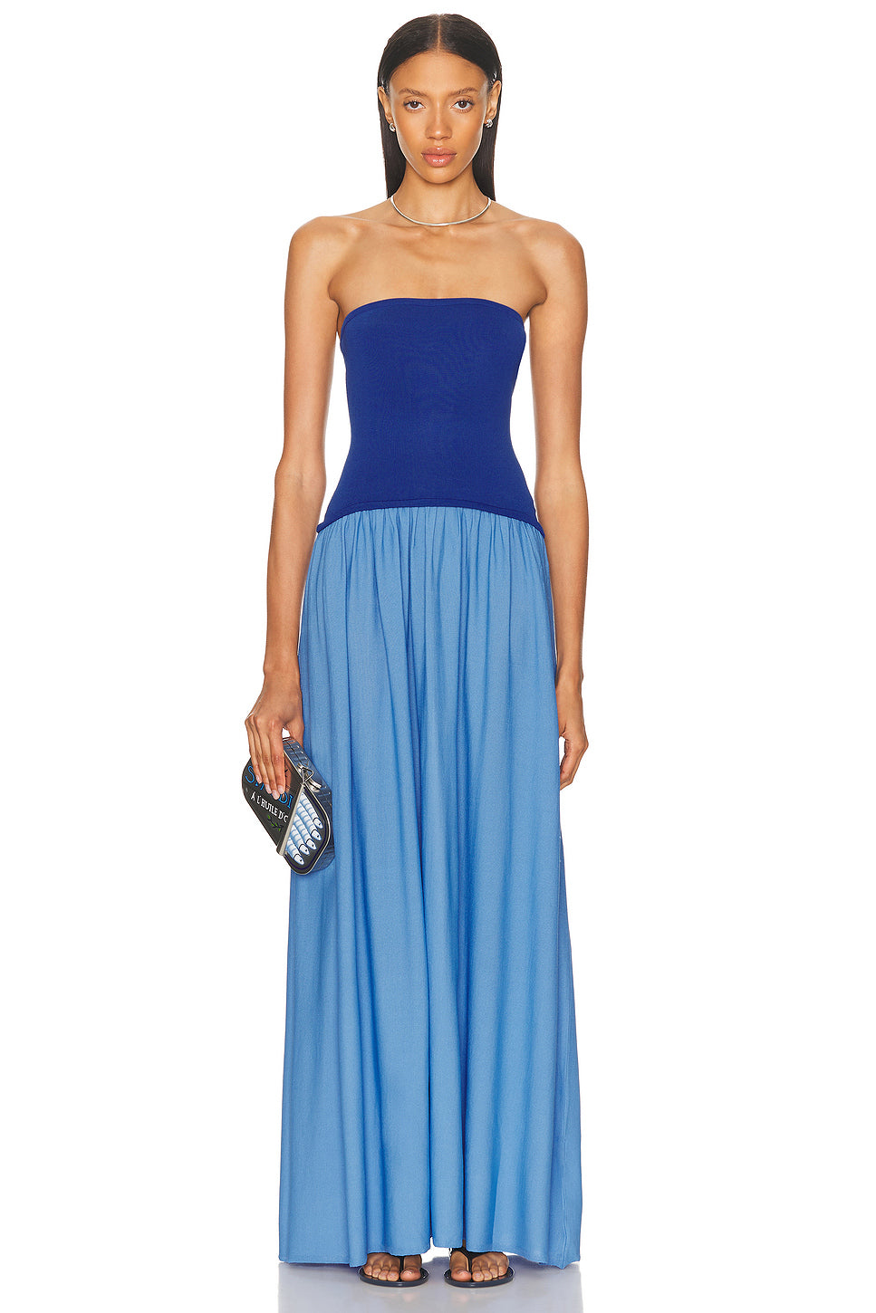 The Strapless Soglio Dress