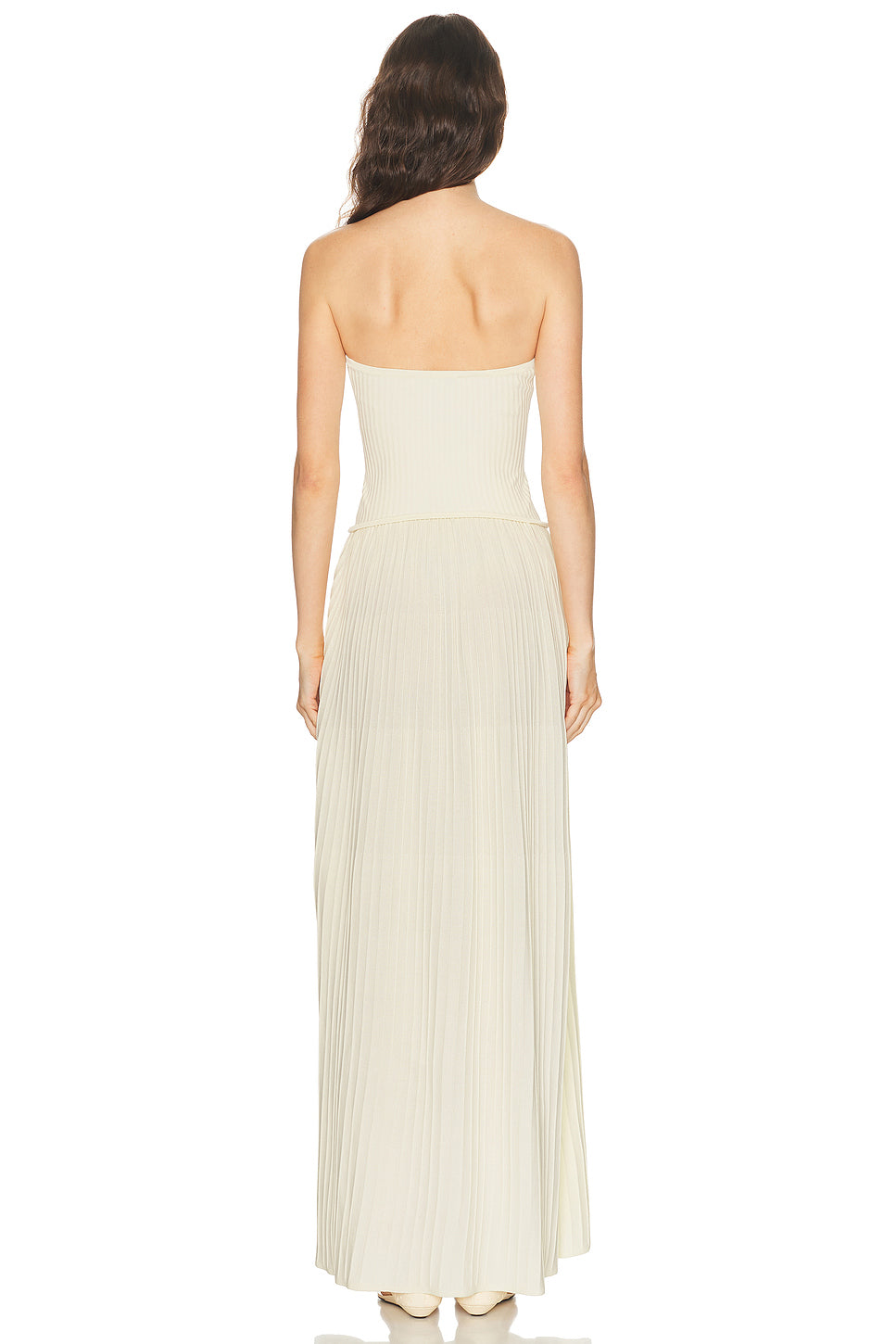 The Strapless Soglio Dress