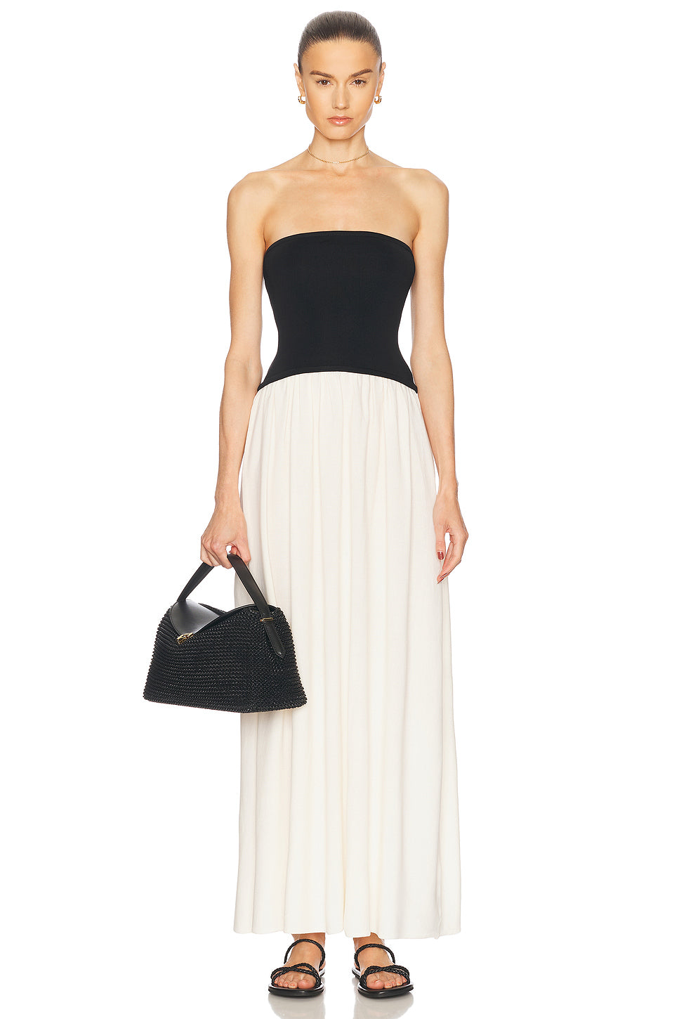 The Strapless Soglio Dress
