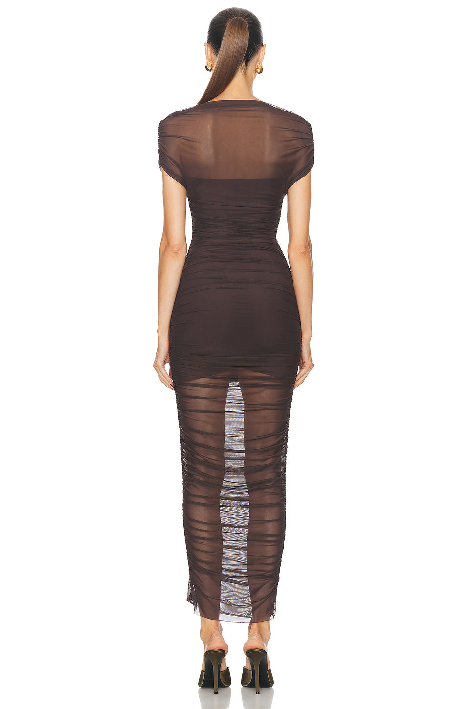 Noel Off Shoulder Midi Dress