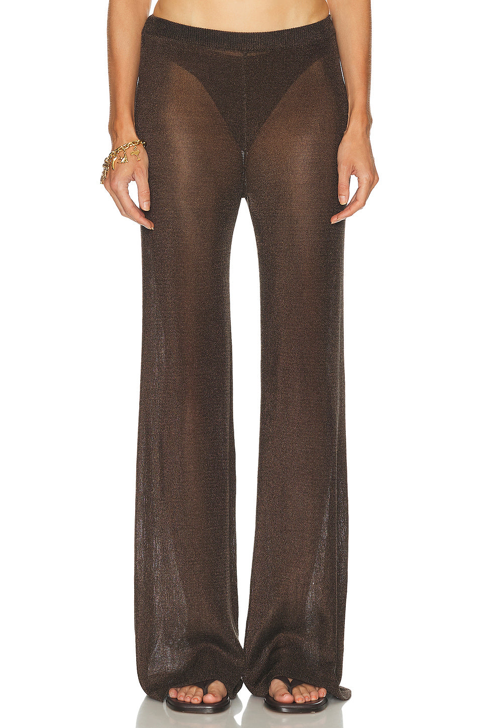 Sheldon Metallic Knit Pant