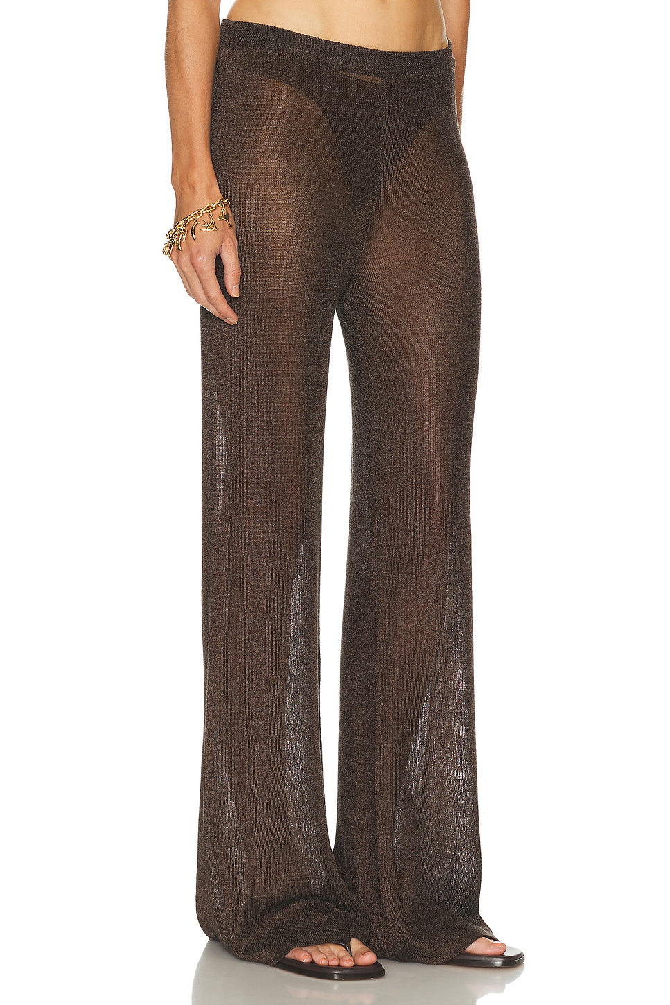 Sheldon Metallic Knit Pant