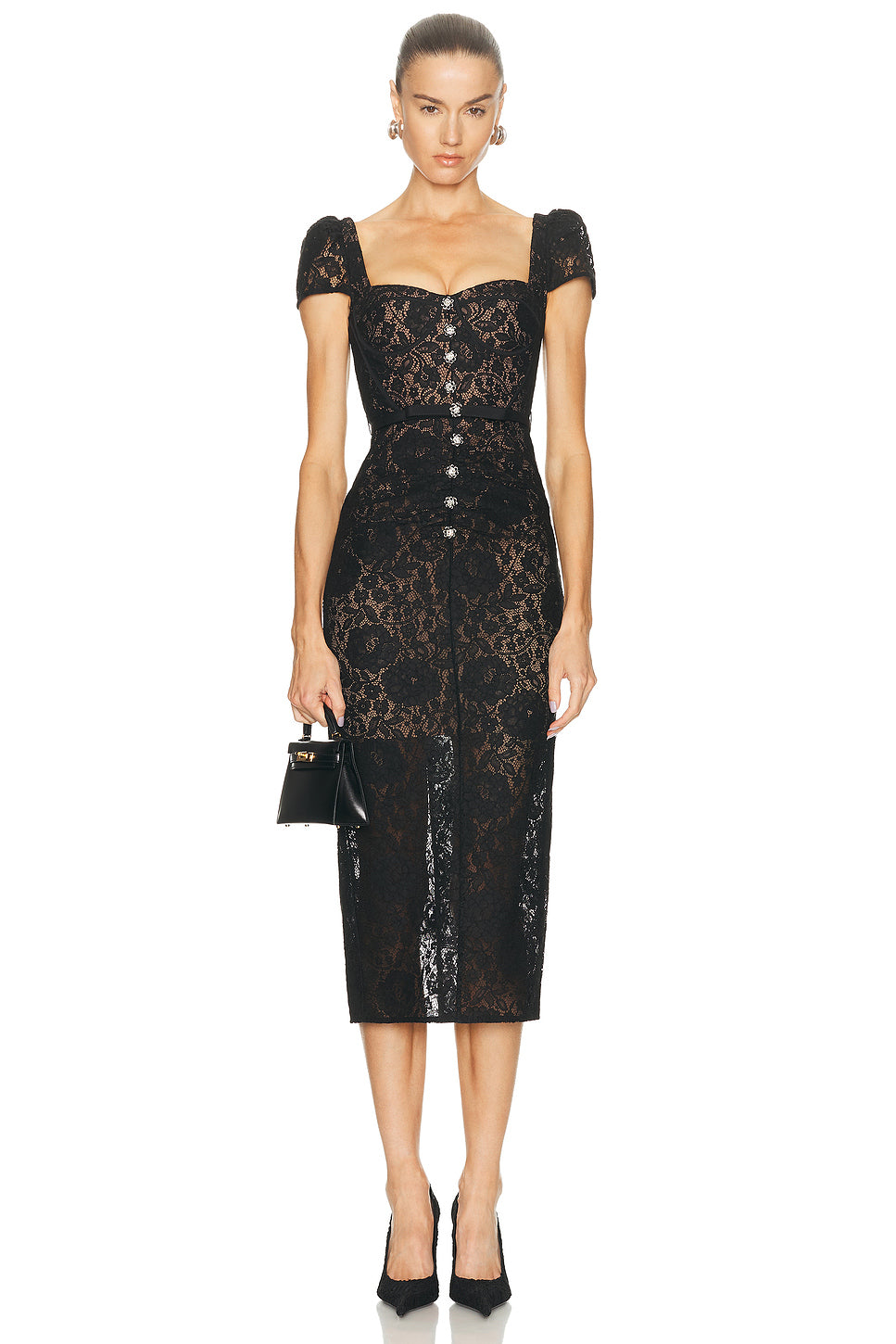 Sweetheart Midi Dress