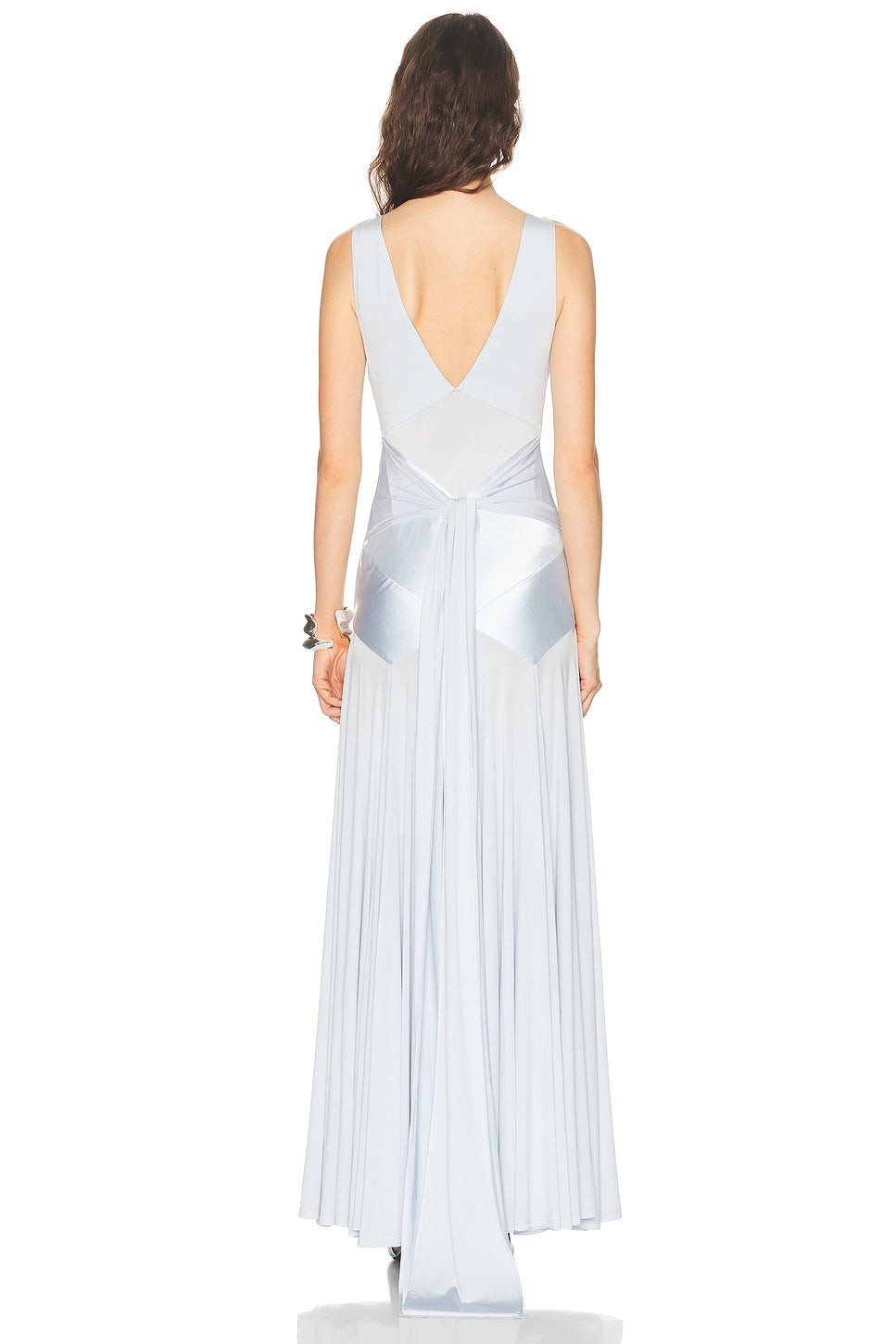 Satin Jersey Maxi Dress