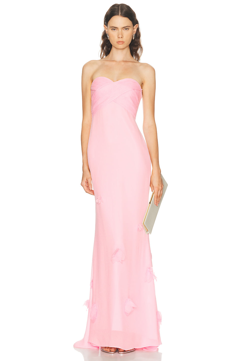 Georgette Scarf Maxi Dress