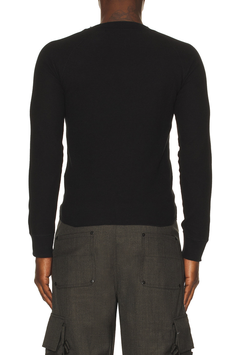 Red Layered Long Sleeve Tee