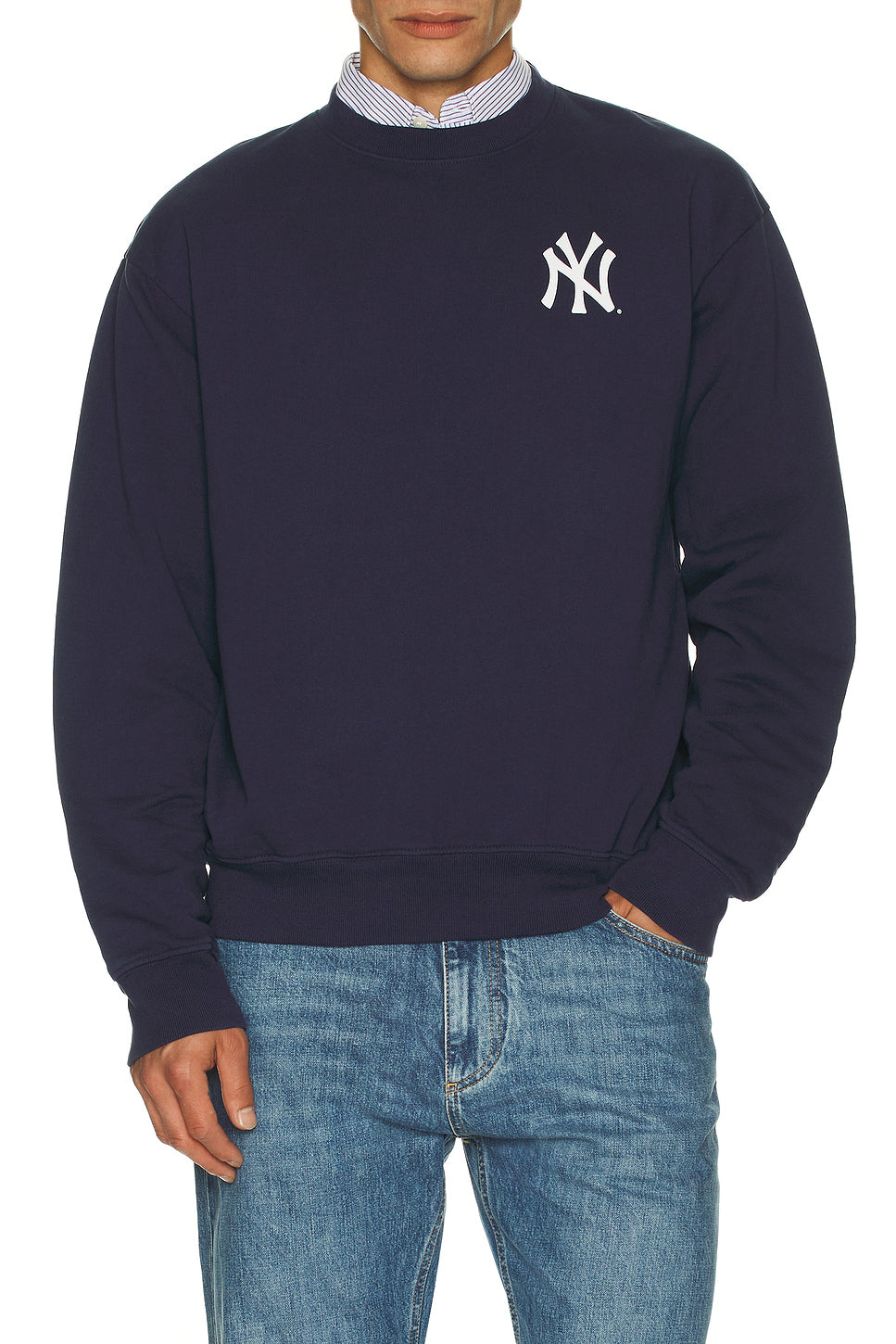 Yankees Serif Crewneck