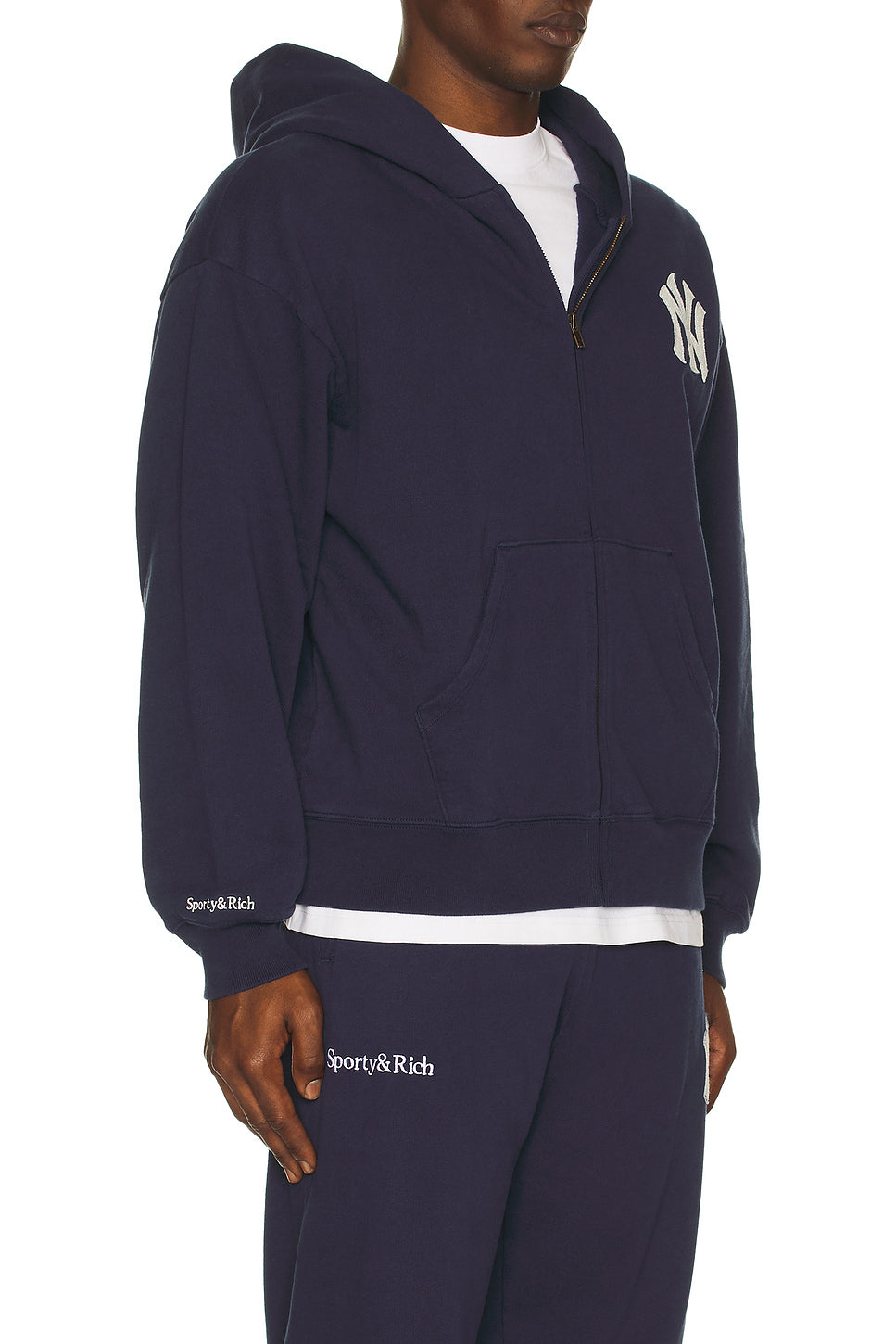 Heritage Yankees Serif Zip Hoodie