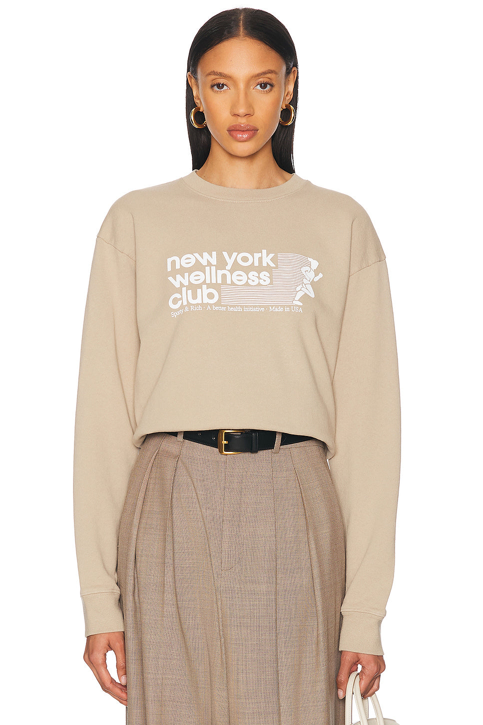 USA Wellness Club Crewneck Sweatshirt