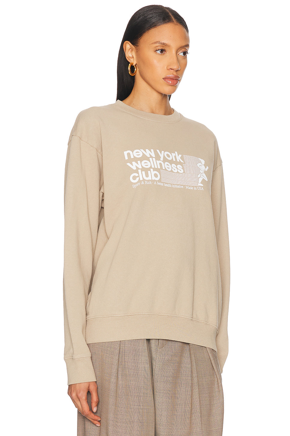 USA Wellness Club Crewneck Sweatshirt