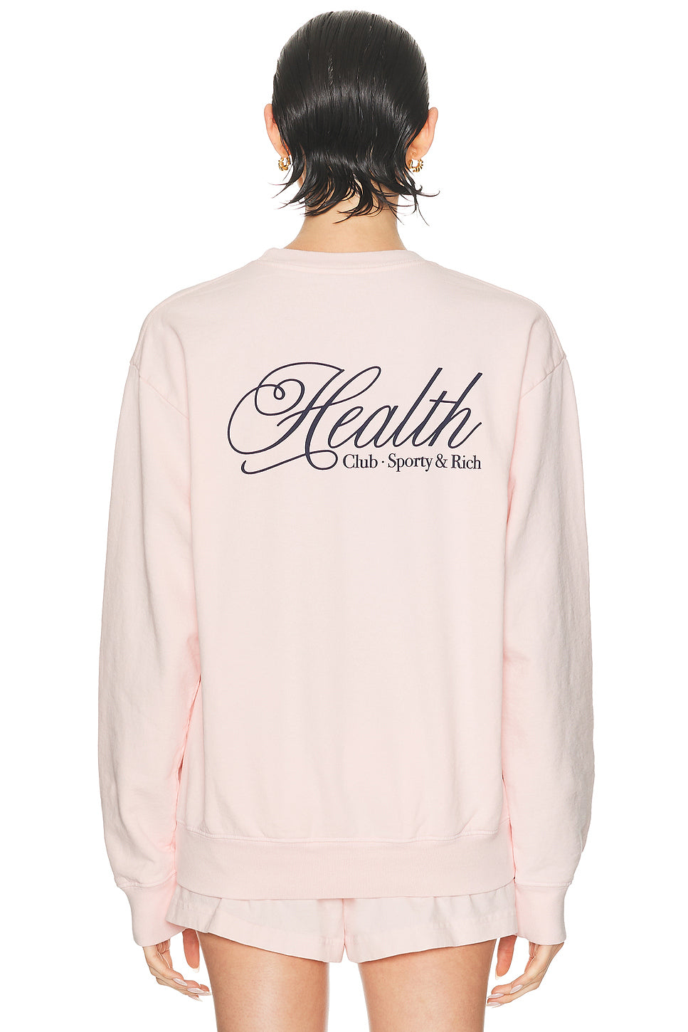 Health Script Crewneck Sweatshirt