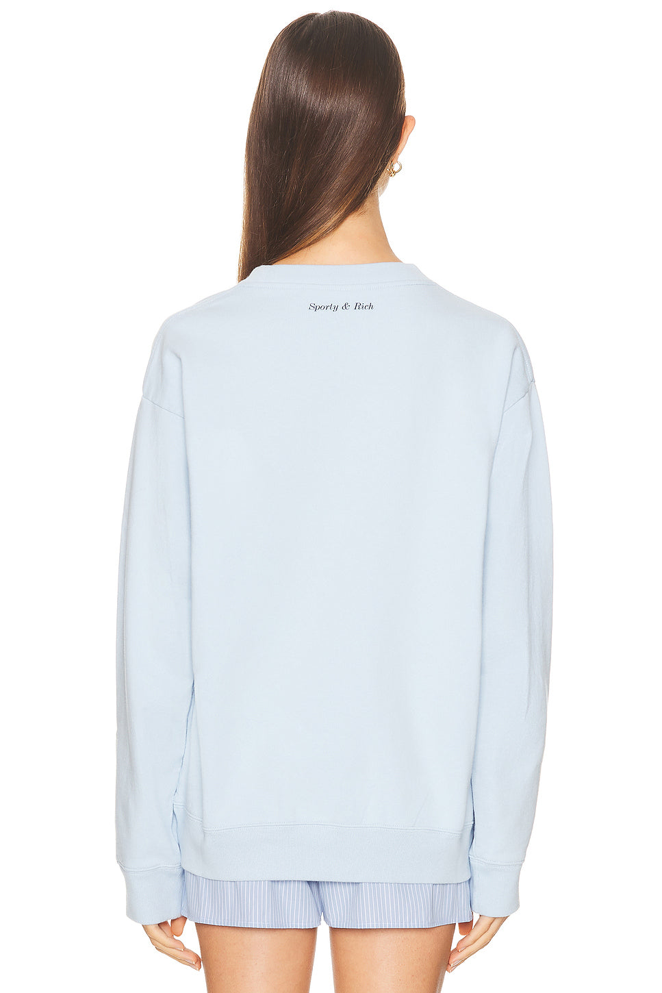 Wellness Club Flocked Crewneck Sweatshirt