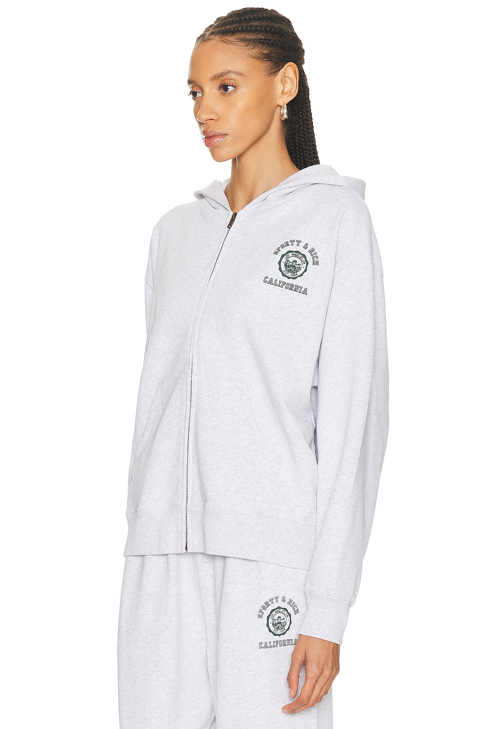 California Emblem Zip Hoodie