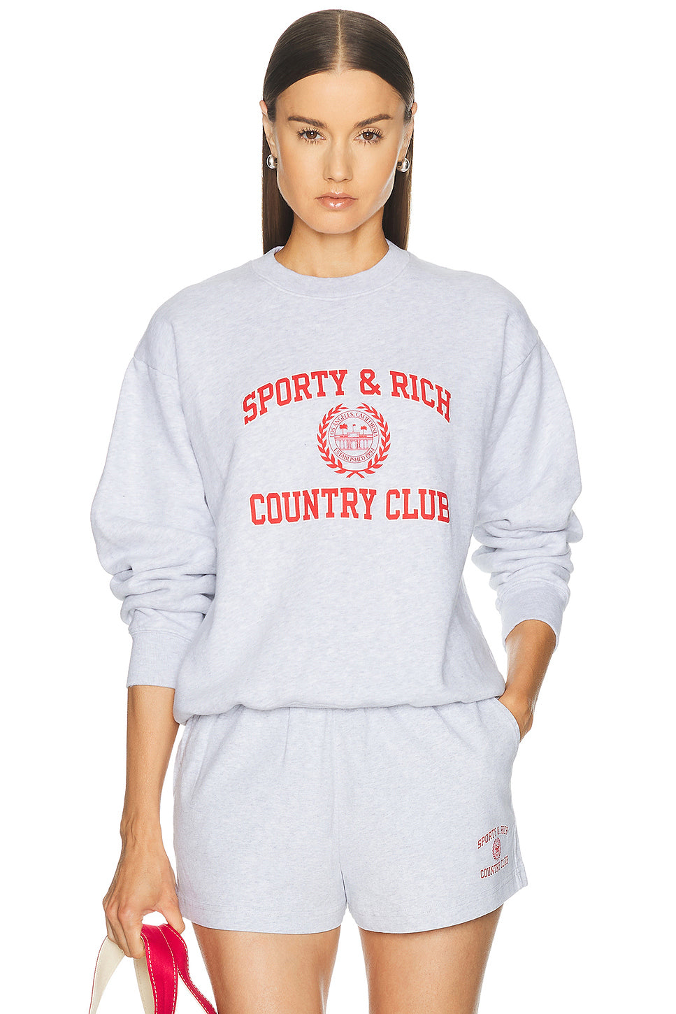 Varsity Crest Crewneck Sweatshirt
