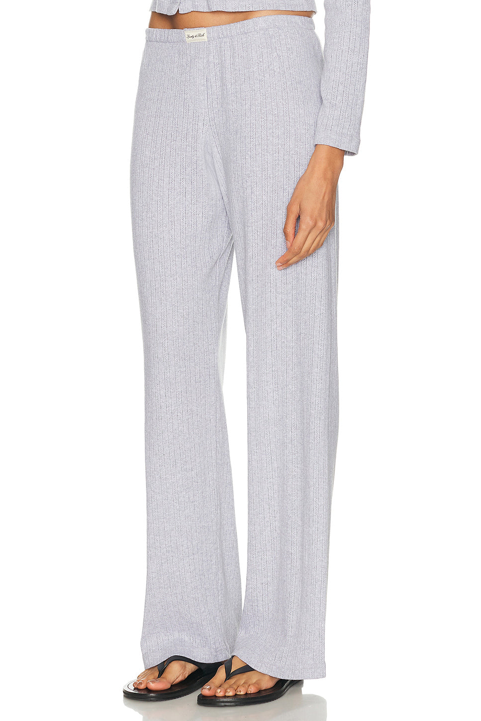 Signature Logo Pointelle Trouser