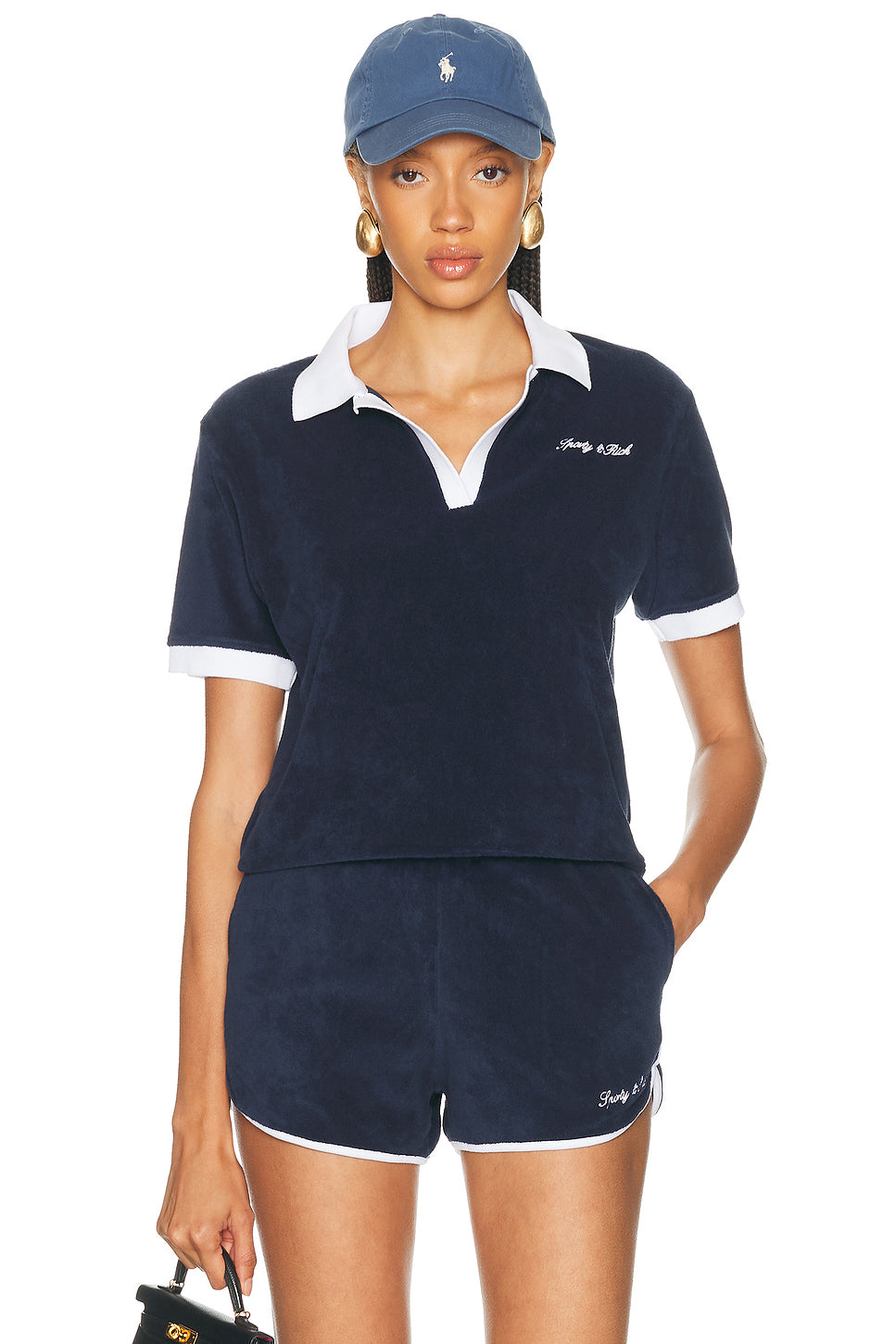 Signature Logo Terry Polo