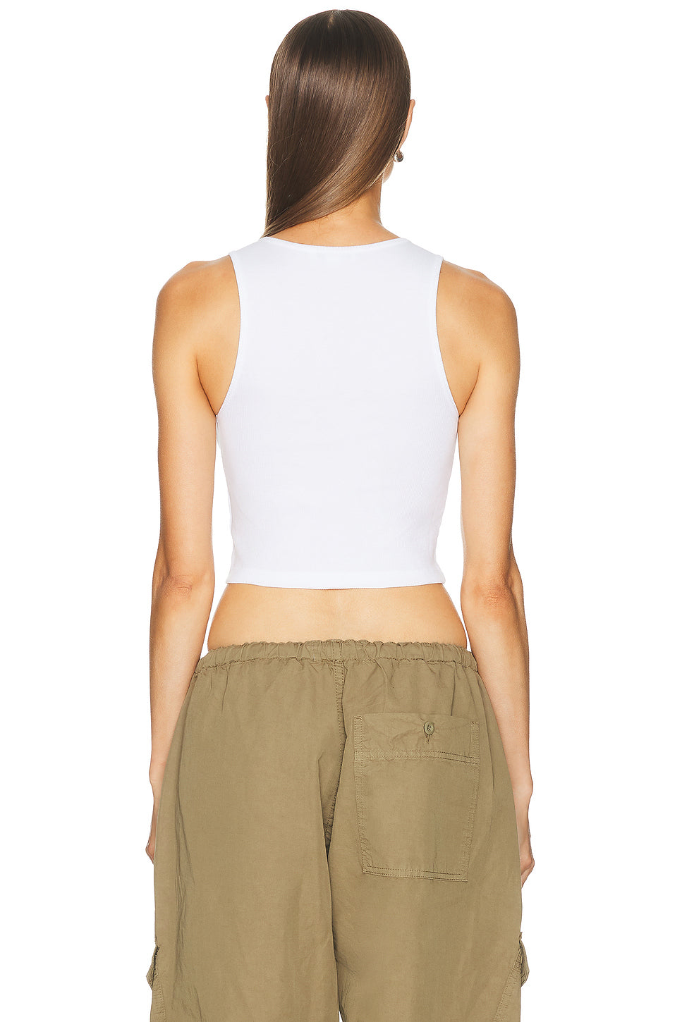 Britney Ribbed Baby Tank Top
