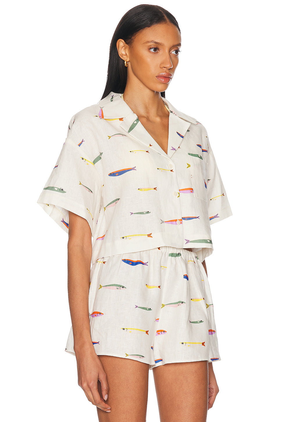 Daya Linen Top