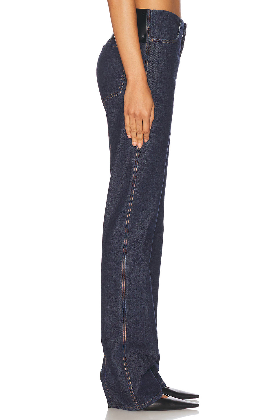 Aligi Split Hem Leg Jeans