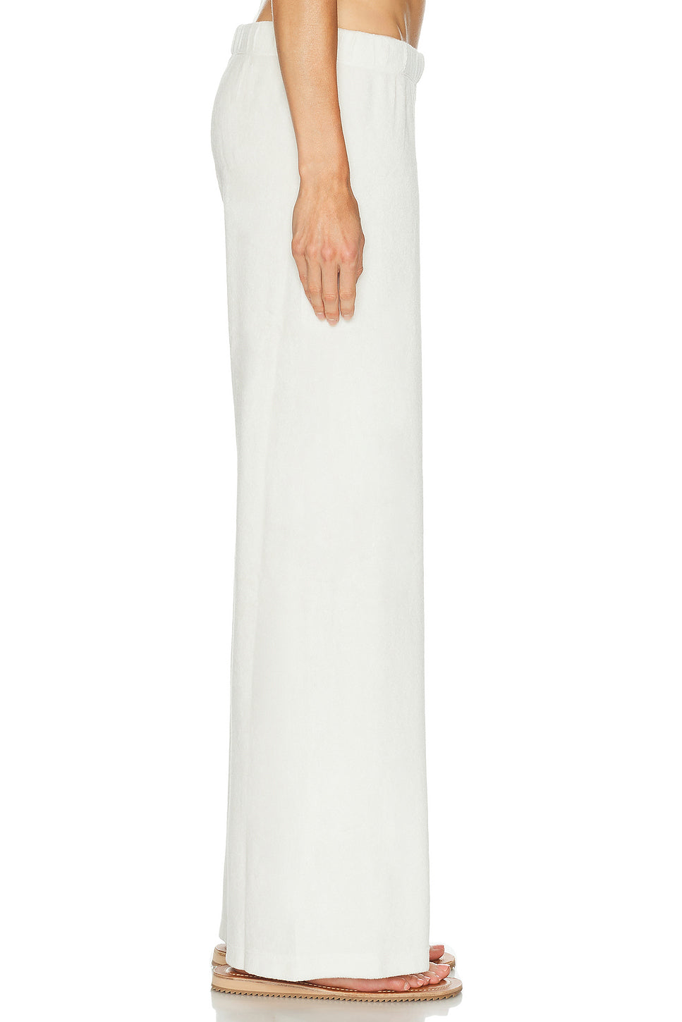 Lito Low Rise Terry Flare Pant