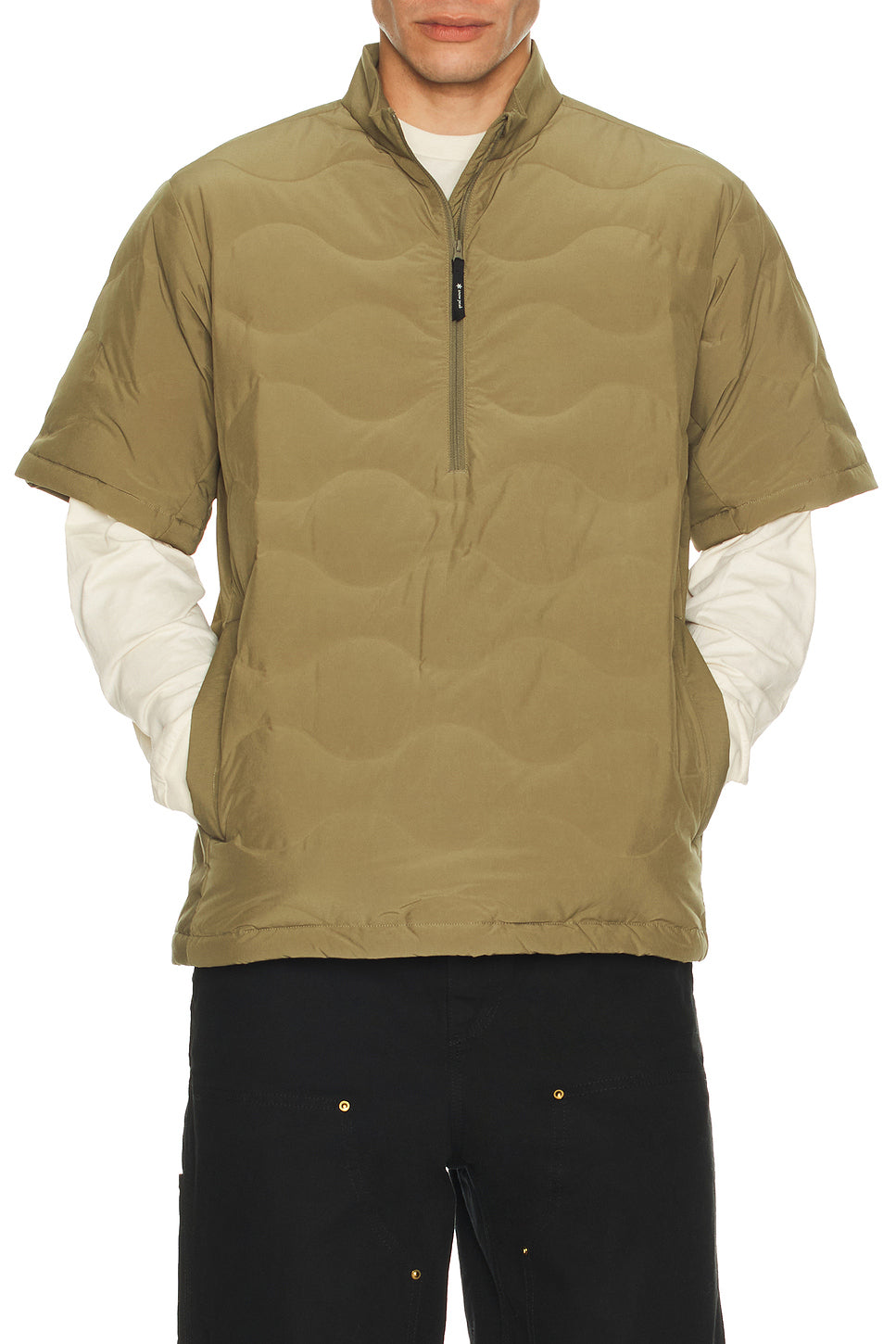 Seamless Quilted Down Pullover