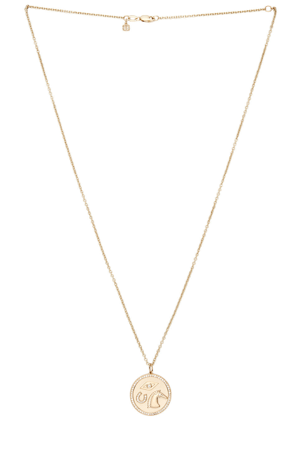 Equestrian Coin Necklace