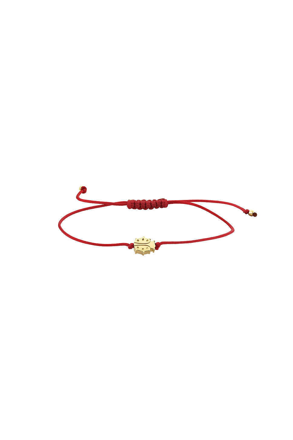 Tiny Pure Ladybug Cord Bracelet