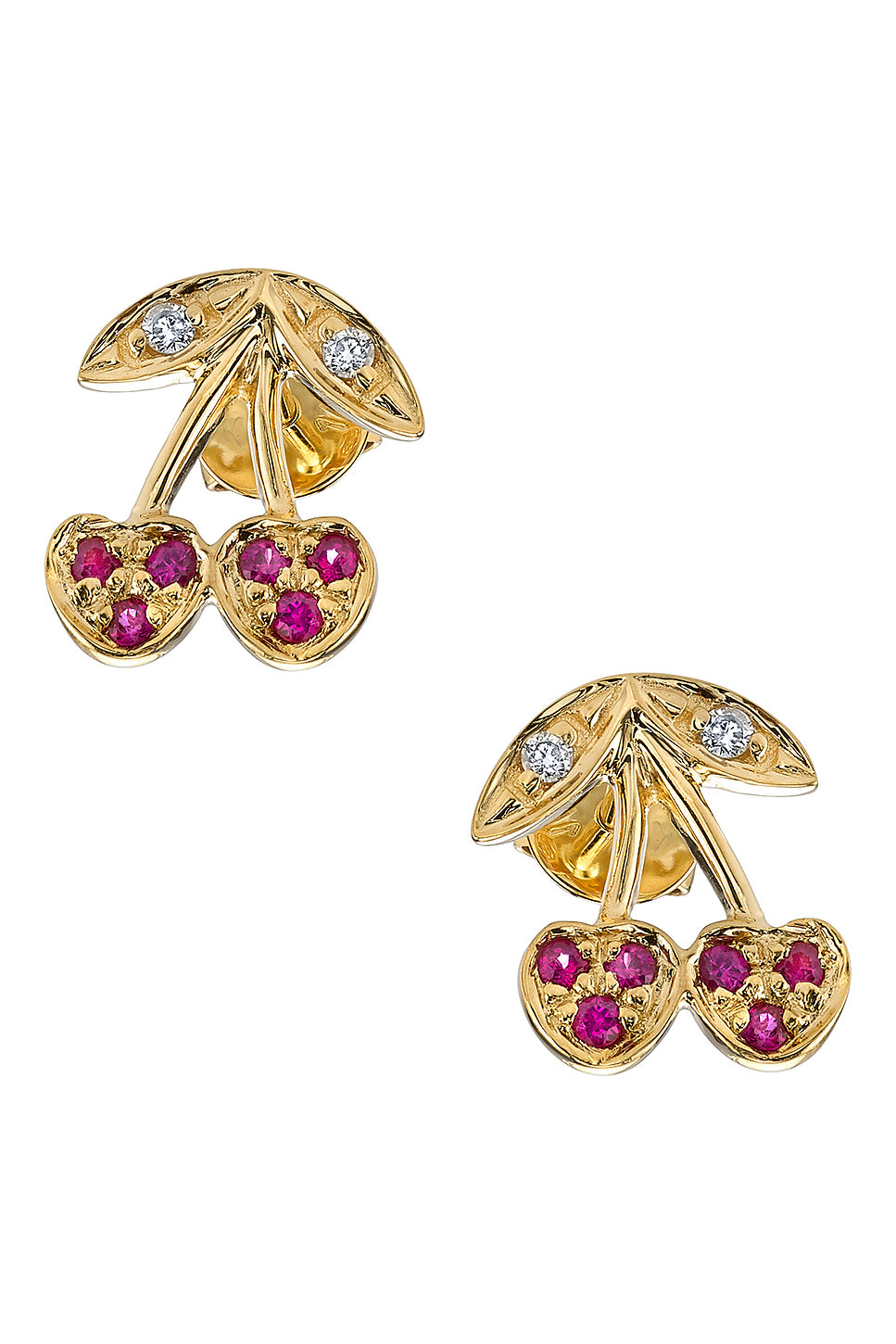 Cherry Stud Earrings
