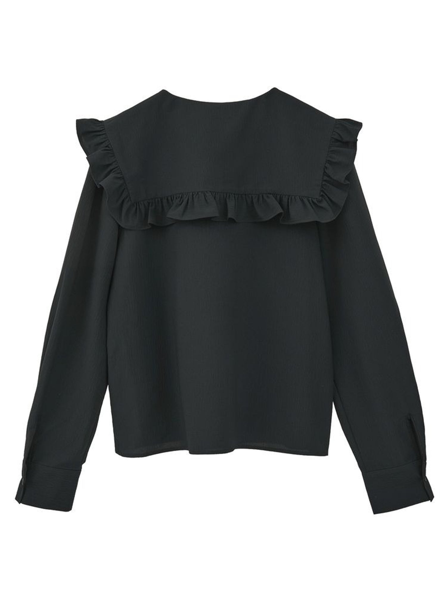 Sae Frilled Sailor Collar Blouse