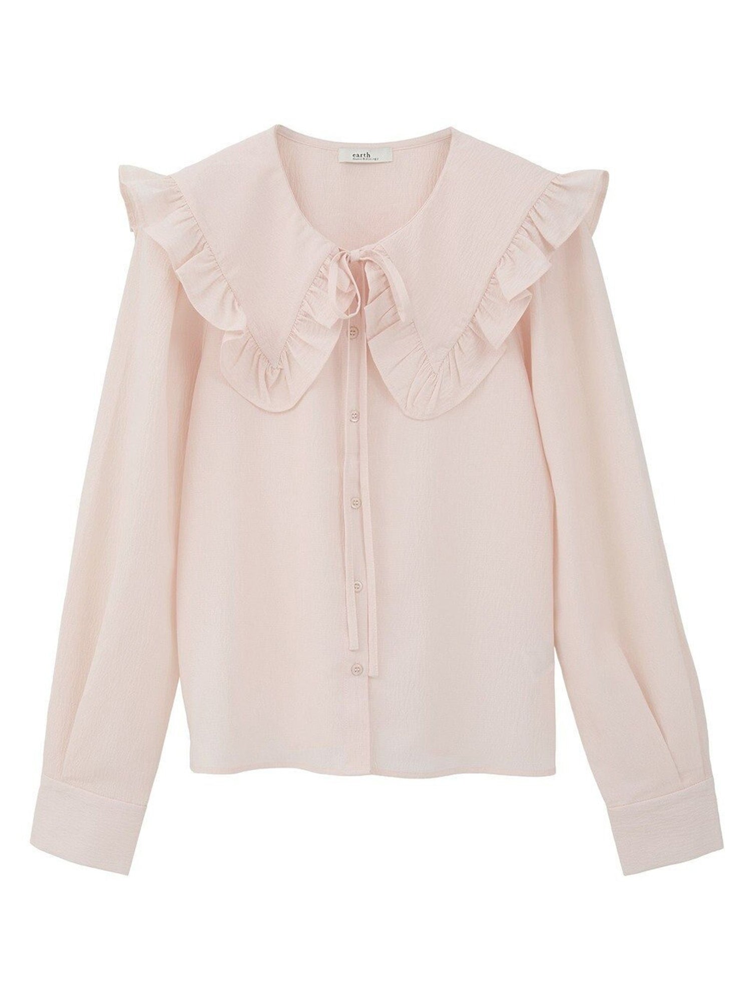 Sae Frilled Sailor Collar Blouse
