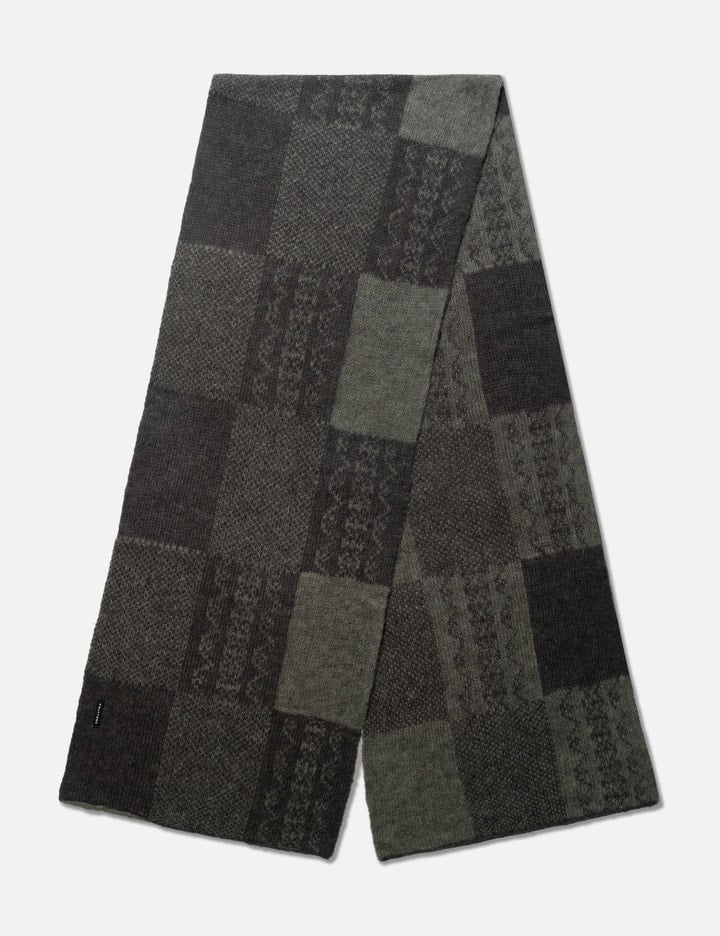 Ethnic Pattern Checkerboard Muffler