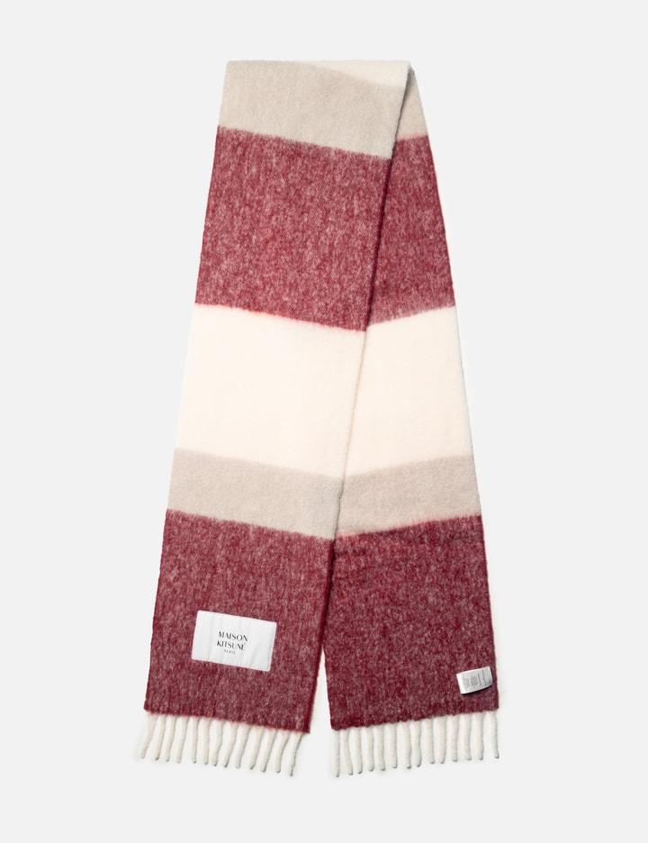 Alpaca Striped Scarf