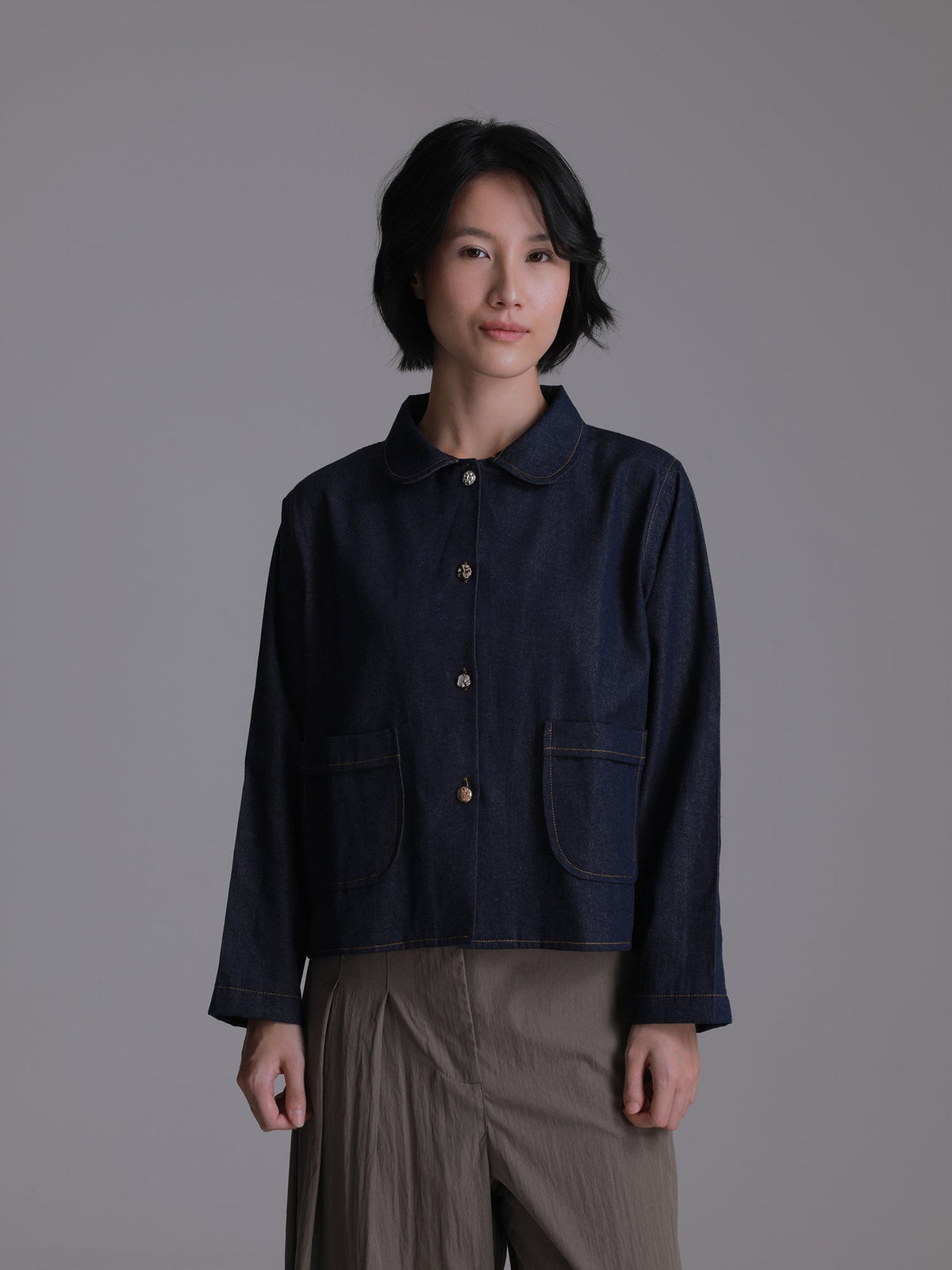 Serina Club Collar Jacket