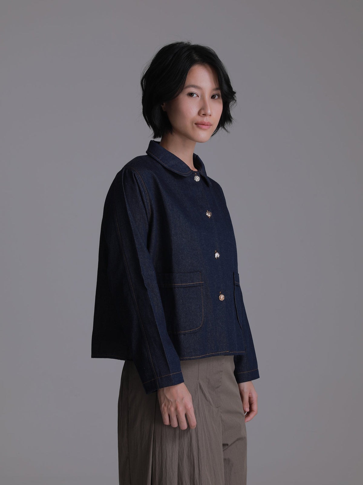 Serina Club Collar Jacket