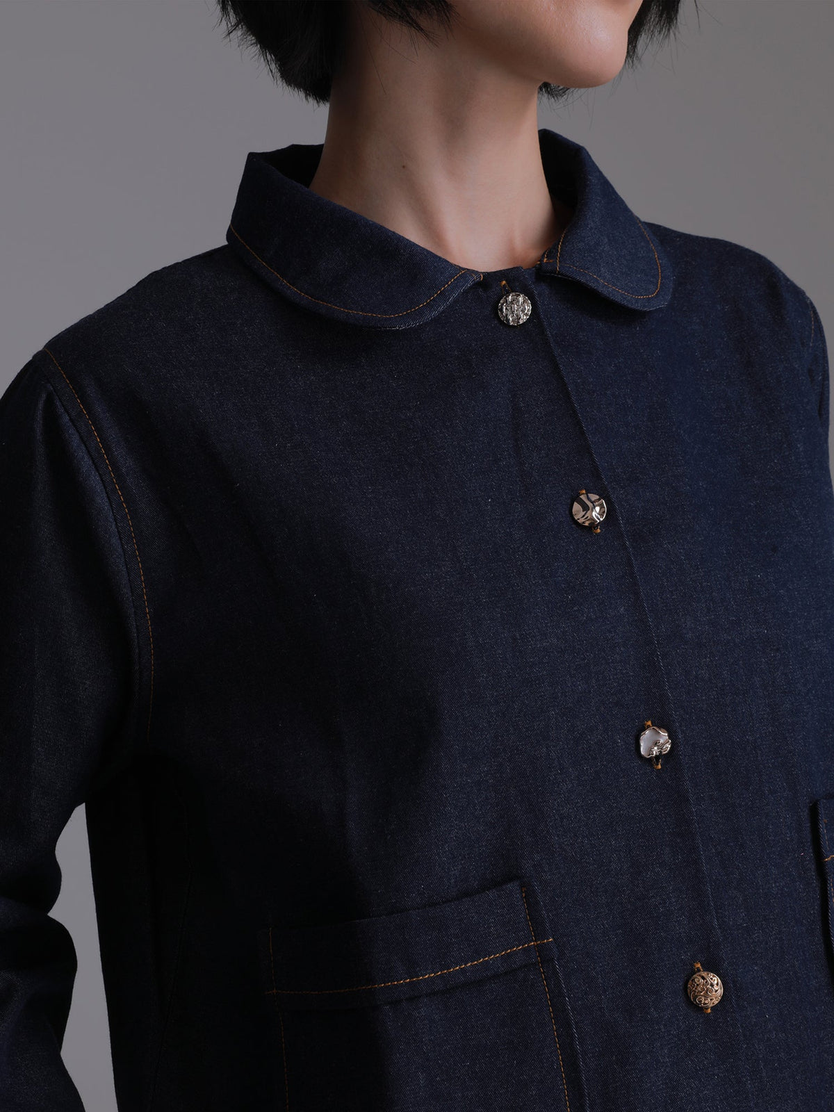 Serina Club Collar Jacket
