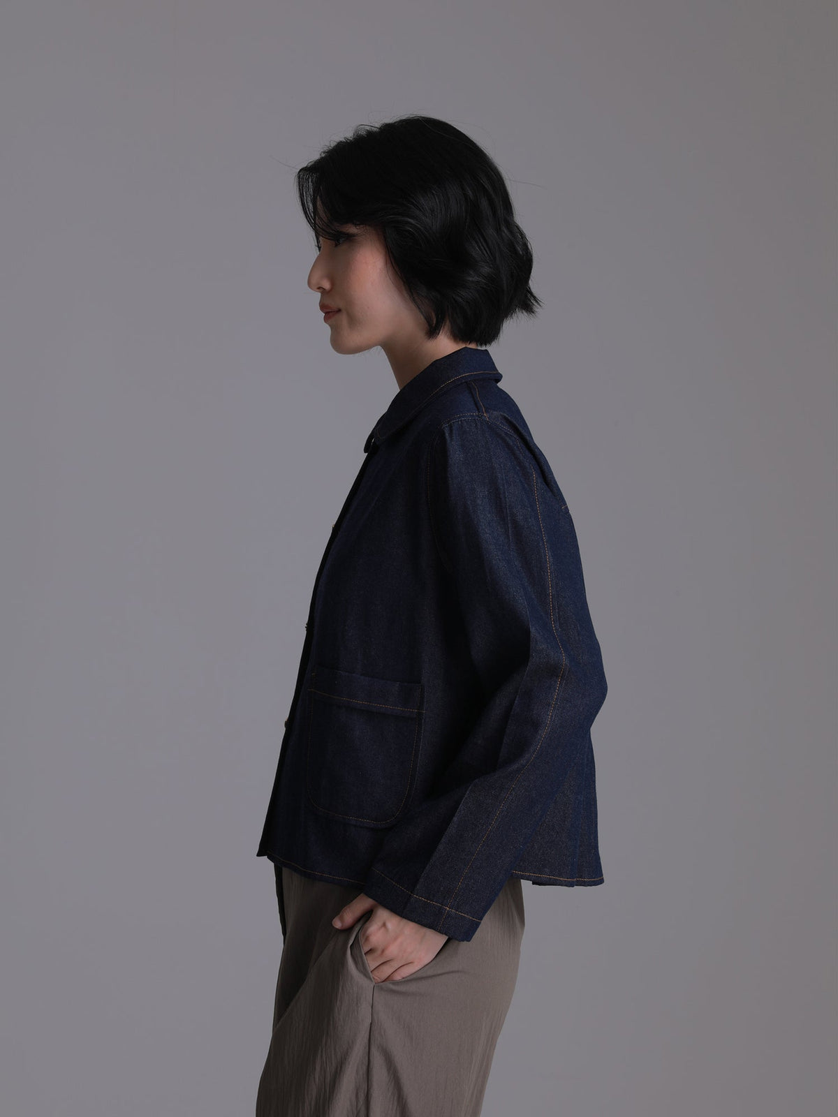 Serina Club Collar Jacket
