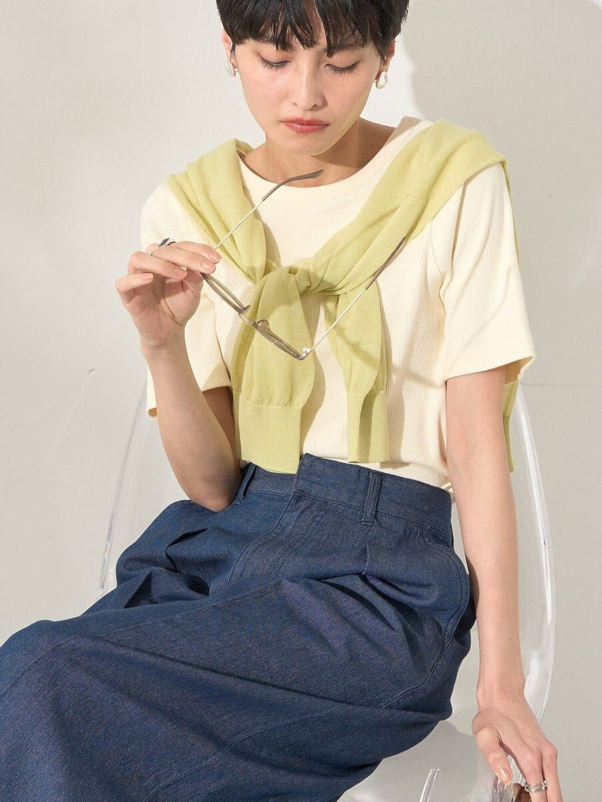 Shigure Ribbed Tee